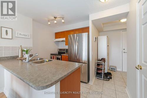 1210 - 55 Strathaven Drive, Mississauga, ON - Indoor Photo Showing Kitchen With Double Sink