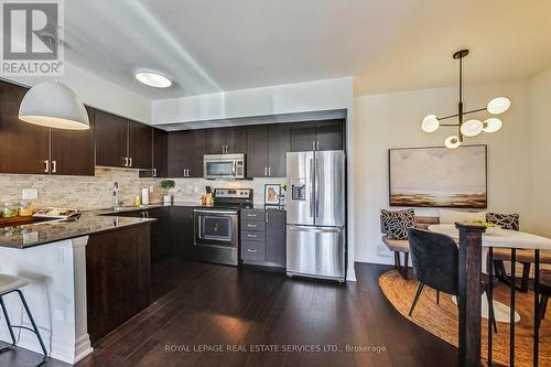 502 - 57 Macaulay Avenue, Toronto, ON - Indoor Photo Showing Kitchen With Stainless Steel Kitchen With Upgraded Kitchen