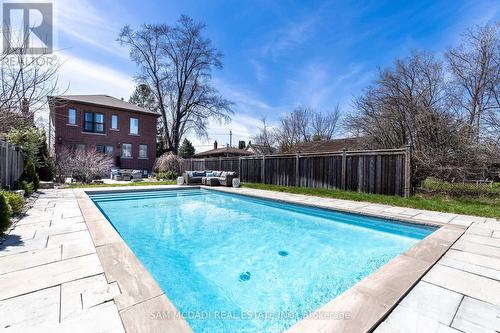 1159 Alexandra Avenue, Mississauga, ON - Outdoor With In Ground Pool With Deck Patio Veranda With Backyard