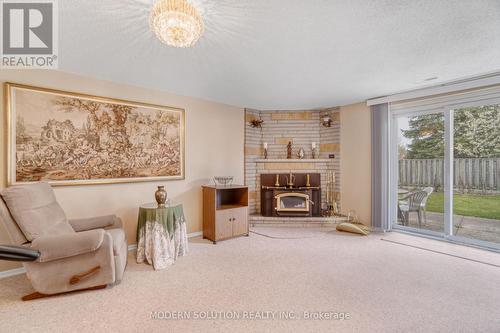 1662 Warren Drive, Mississauga, ON - Indoor With Fireplace