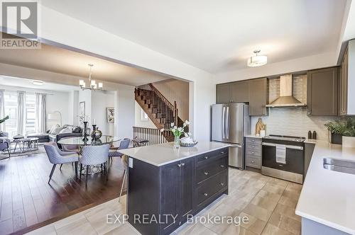 12 Douet Lane, Ajax, ON - Indoor Photo Showing Kitchen With Upgraded Kitchen