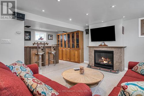 326 Lakeshore Drive, Cobourg, ON - Indoor Photo Showing Living Room With Fireplace