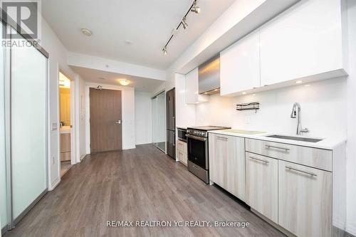 3802 - 251 Jarvis Street, Toronto, ON - Indoor Photo Showing Kitchen With Upgraded Kitchen
