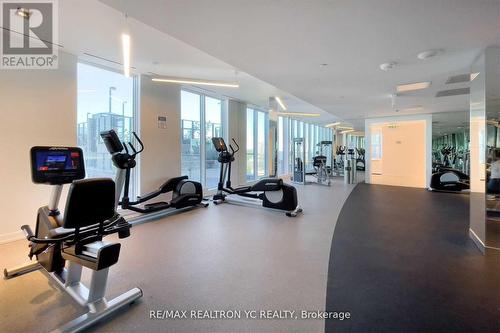 3802 - 251 Jarvis Street, Toronto, ON - Indoor Photo Showing Gym Room