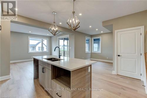 6493 Royal Magnolia Avenue, London, ON - Indoor Photo Showing Kitchen With Double Sink