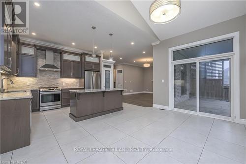 2452 Red Thorne Avenue, London, ON - Indoor Photo Showing Kitchen With Upgraded Kitchen