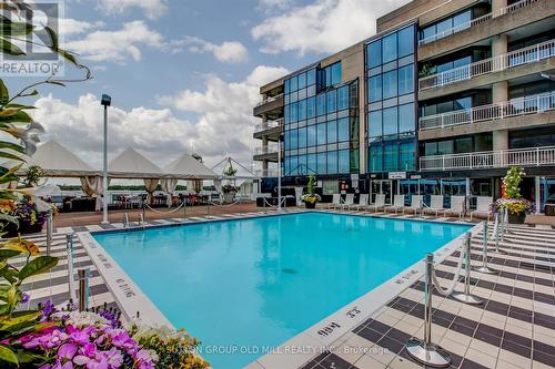 307 - 251 Queens Quay W, Toronto, ON - Outdoor With In Ground Pool With Balcony