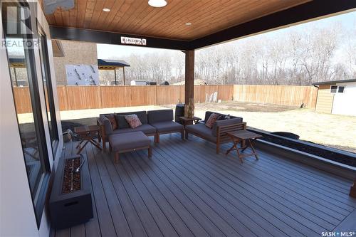 302 Coventry Crescent, Nipawin, SK - Outdoor With Deck Patio Veranda With Exterior