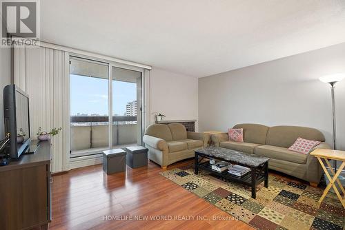 1506 - 45 Huntingdale Boulevard, Toronto, ON - Indoor Photo Showing Living Room