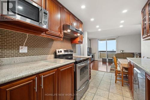 1506 - 45 Huntingdale Boulevard, Toronto, ON - Indoor Photo Showing Kitchen With Upgraded Kitchen