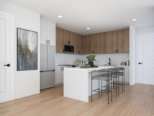 209-2770 Winster Rd, Langford, BC - Indoor Photo Showing Kitchen With Upgraded Kitchen