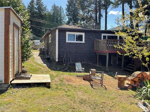 143 Comiaken Ave, Lake Cowichan, BC - Outdoor With Deck Patio Veranda