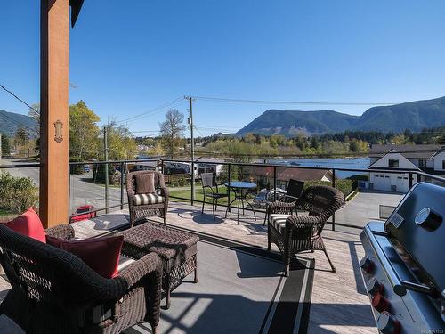 243 North Shore Rd, Lake Cowichan, BC - Outdoor With Deck Patio Veranda With View
