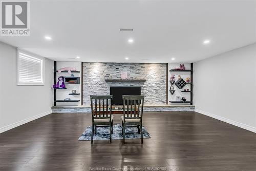 2909 Lloyd George, Windsor, ON - Indoor With Fireplace