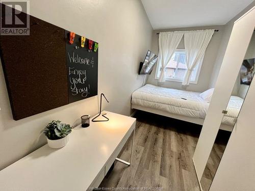 600 Park Street Unit# 1, Windsor, ON - Indoor Photo Showing Bedroom