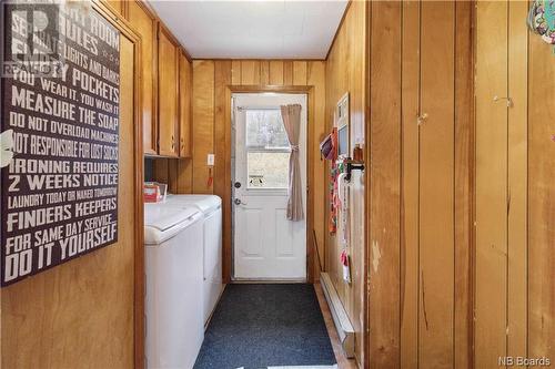 4622 Juniper Road, Florenceville-Bristol, NB - Indoor Photo Showing Laundry Room