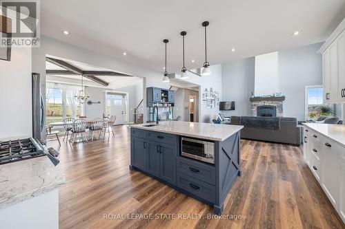 25 King George Street, Haldimand, ON - Indoor Photo Showing Kitchen With Upgraded Kitchen