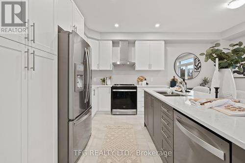 50 Broome Avenue, Clarington, ON - Indoor Photo Showing Kitchen With Double Sink
