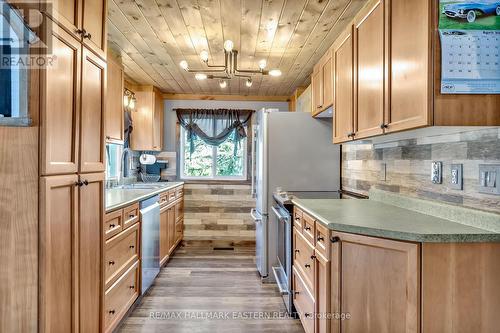 48 North Bayou Road, Kawartha Lakes, ON - Indoor Photo Showing Kitchen