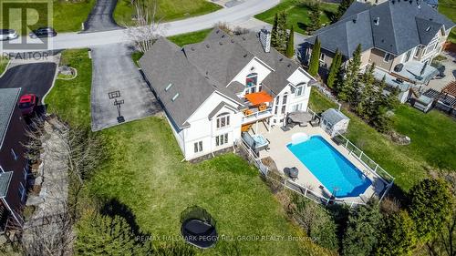 16 Bridle Trail, Springwater, ON - Outdoor With In Ground Pool With View