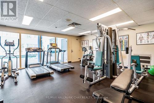 807 - 75 Ellen Street, Barrie, ON - Indoor Photo Showing Gym Room