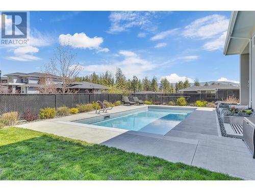99 Forest Edge Place, Kelowna, BC - Outdoor With In Ground Pool With Backyard