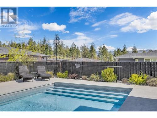 99 Forest Edge Place, Kelowna, BC - Outdoor With In Ground Pool With Deck Patio Veranda