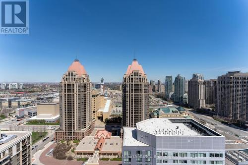 2706 - 4065 Confederation Parkway, Mississauga, ON - Outdoor With View
