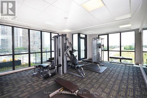 2010 - 75 Eglinton Avenue W, Mississauga, ON - Indoor Photo Showing Gym Room