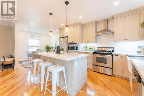 233 Renforth Drive, Toronto, ON - Indoor Photo Showing Kitchen With Upgraded Kitchen