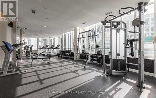 741 - 250 Wellington Street W, Toronto, ON - Indoor Photo Showing Gym Room