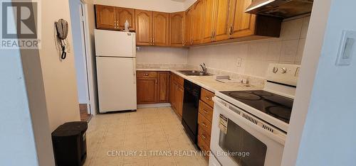 504 - 1 Massey Square, Toronto, ON - Indoor Photo Showing Kitchen With Double Sink