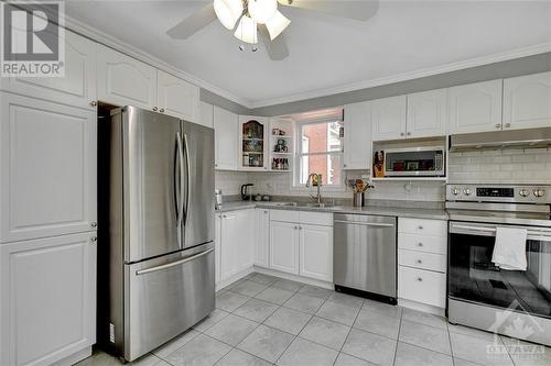 35 Ogden Avenue, Smiths Falls, ON - Indoor Photo Showing Kitchen With Double Sink