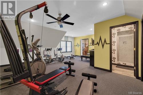 166 Montague Street, Saint Andrews, NB - Indoor Photo Showing Gym Room