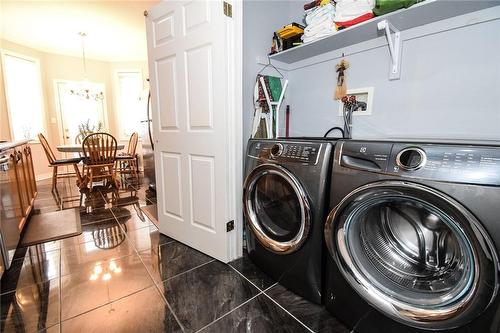 main floor laundry - 5 Greentrail Drive, Mount Hope, ON - Indoor Photo Showing Laundry Room