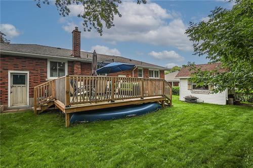 450 Bunting Road, St. Catharines, ON - Outdoor With Deck Patio Veranda