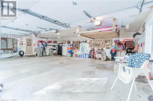 10295 Riverside Drive, Lambton Shores, ON - Indoor Photo Showing Garage