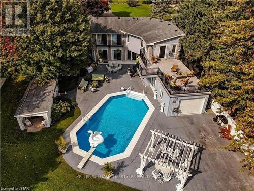 33380 Queen Street, North Middlesex, ON - Outdoor With In Ground Pool