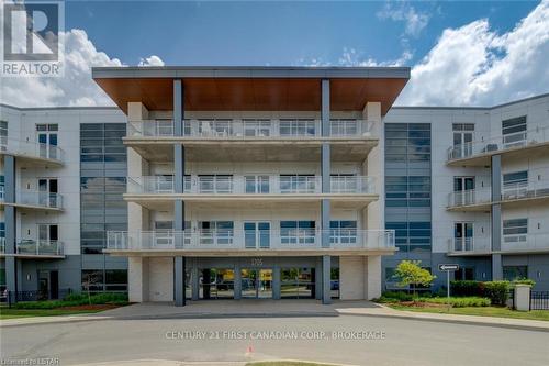 207 - 1705 Fiddlehead Place, London, ON - Outdoor With Balcony With Facade