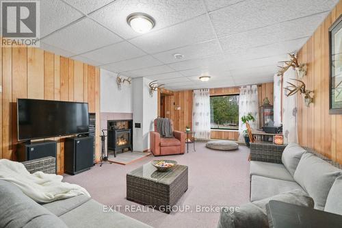 159 Blakely Road, Madoc, ON - Indoor Photo Showing Living Room With Fireplace