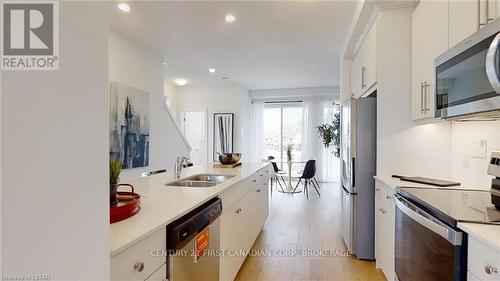 250 Edgevalley Road, London, ON - Indoor Photo Showing Kitchen With Double Sink