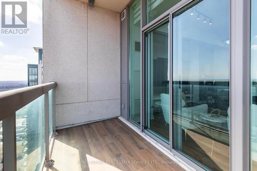 3702 - 3504 Hurontario Street, Mississauga, ON - Outdoor With Balcony With Exterior