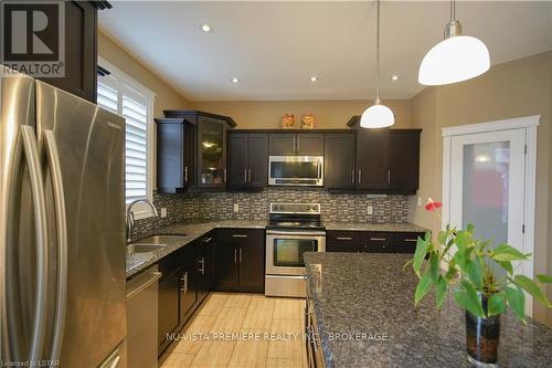 968 Springbank Avenue N, Woodstock, ON - Indoor Photo Showing Kitchen With Double Sink With Upgraded Kitchen