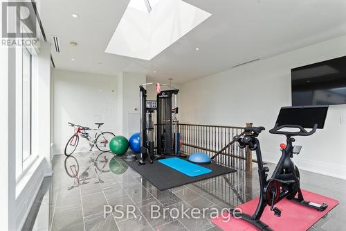 Ph8 - 300 Randall Street, Oakville, ON - Indoor Photo Showing Gym Room