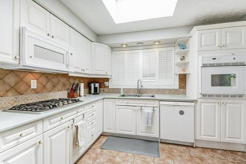 123 Currie Street, Hamilton, ON - Indoor Photo Showing Kitchen With Double Sink