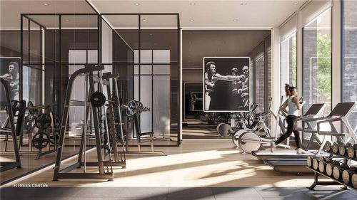 1 Jarvis Street|Unit #533, Hamilton, ON - Indoor Photo Showing Gym Room