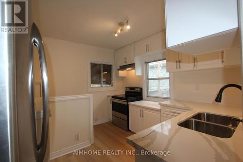 210 Lake Street, St. Catharines, ON - Indoor Photo Showing Kitchen With Double Sink