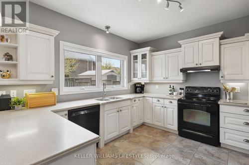 1750 Tigerlily Rd, London, ON - Indoor Photo Showing Kitchen With Double Sink