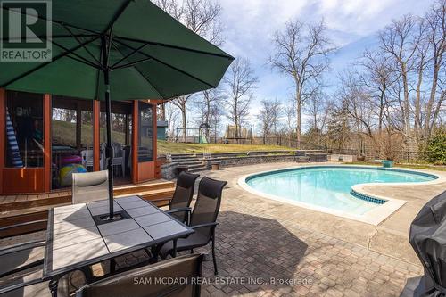 1467 Flaminia Crt, Mississauga, ON - Outdoor With In Ground Pool