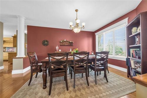 46 Townline Road, Jarvis, ON - Indoor Photo Showing Dining Room